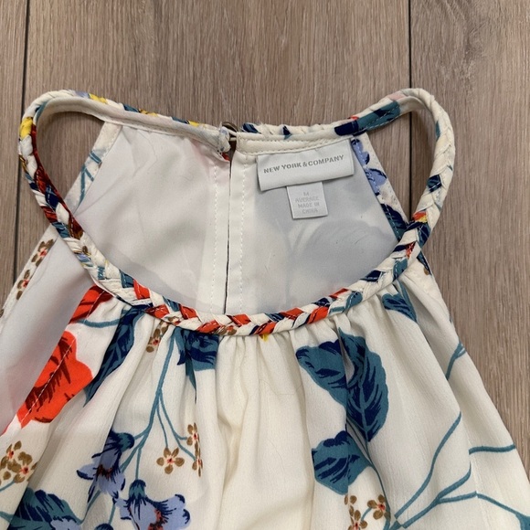 NY & Co Floral Halter Maxi Dress - Picture 4 of 5